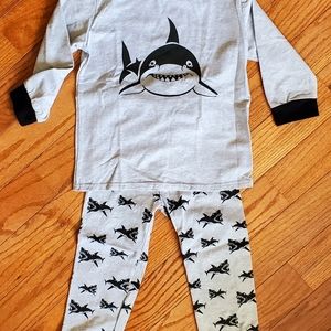 Shark design pjs toddler
